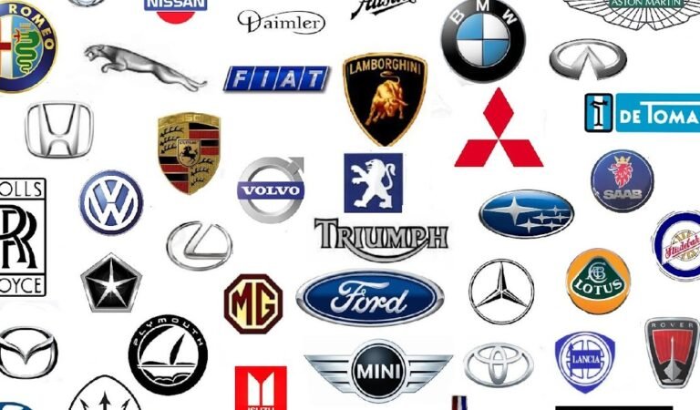 Car logos with wings