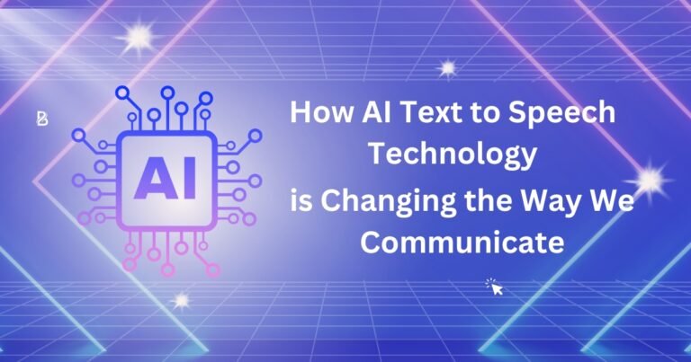 How AI Text to Speech Technology