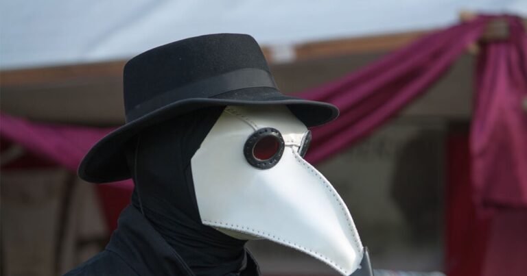 why did plague doctors wear those strange masks